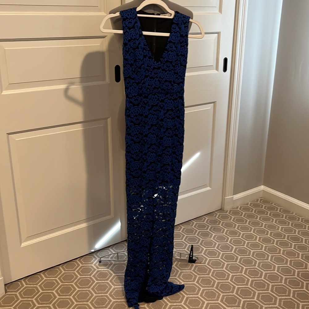 Alice + Olivia long fitted dress